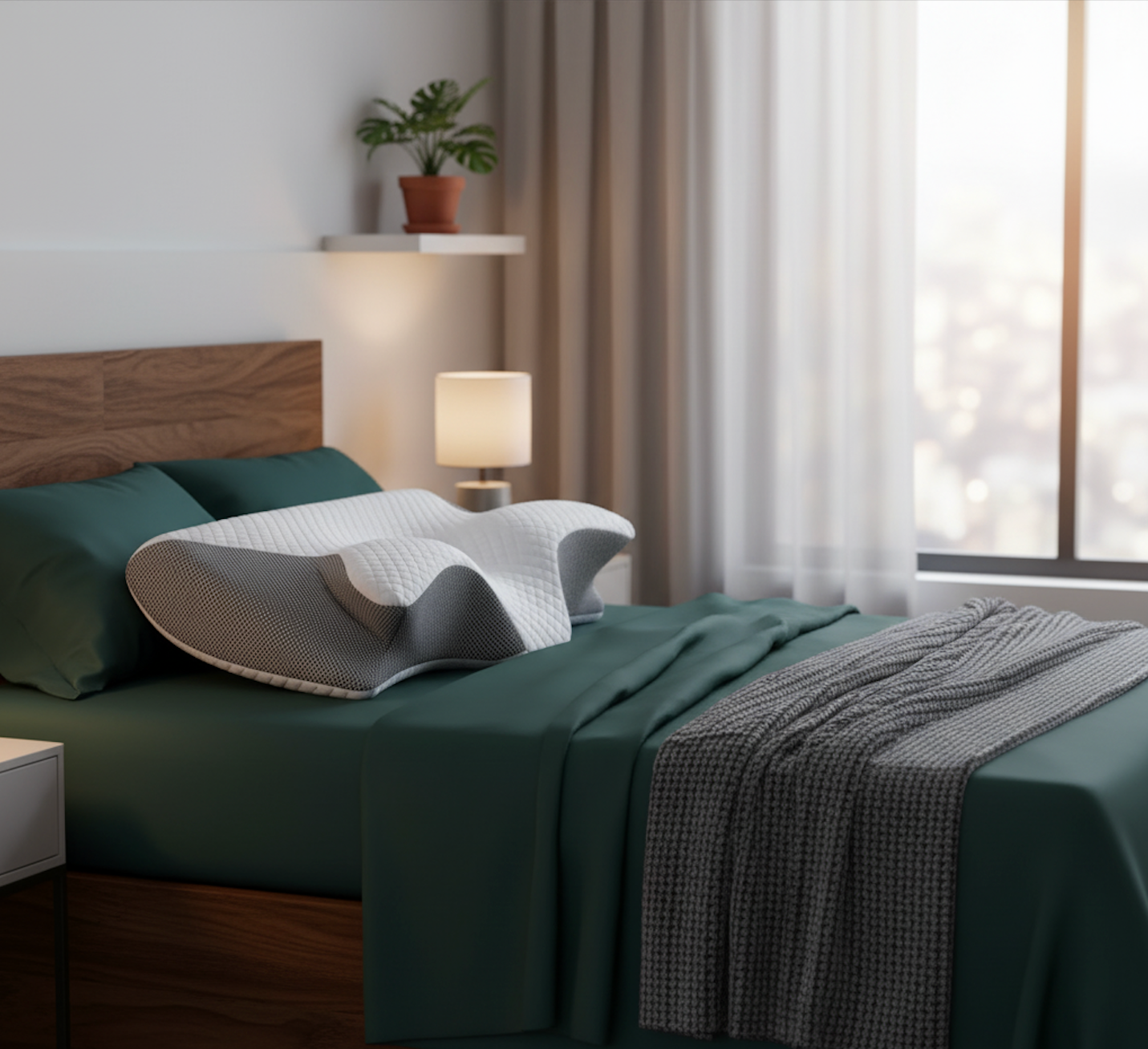 Tokyo Rest - Oreiller Ergonomique, Mousse Mémoire