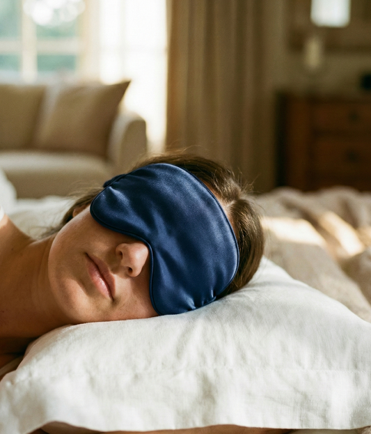 Venetian Silk – Masque de sommeil en soie 100%, Total Blackout