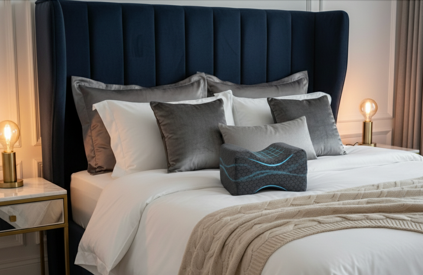 Swiss Comfort - Coussin Orthopédique pour Jambes