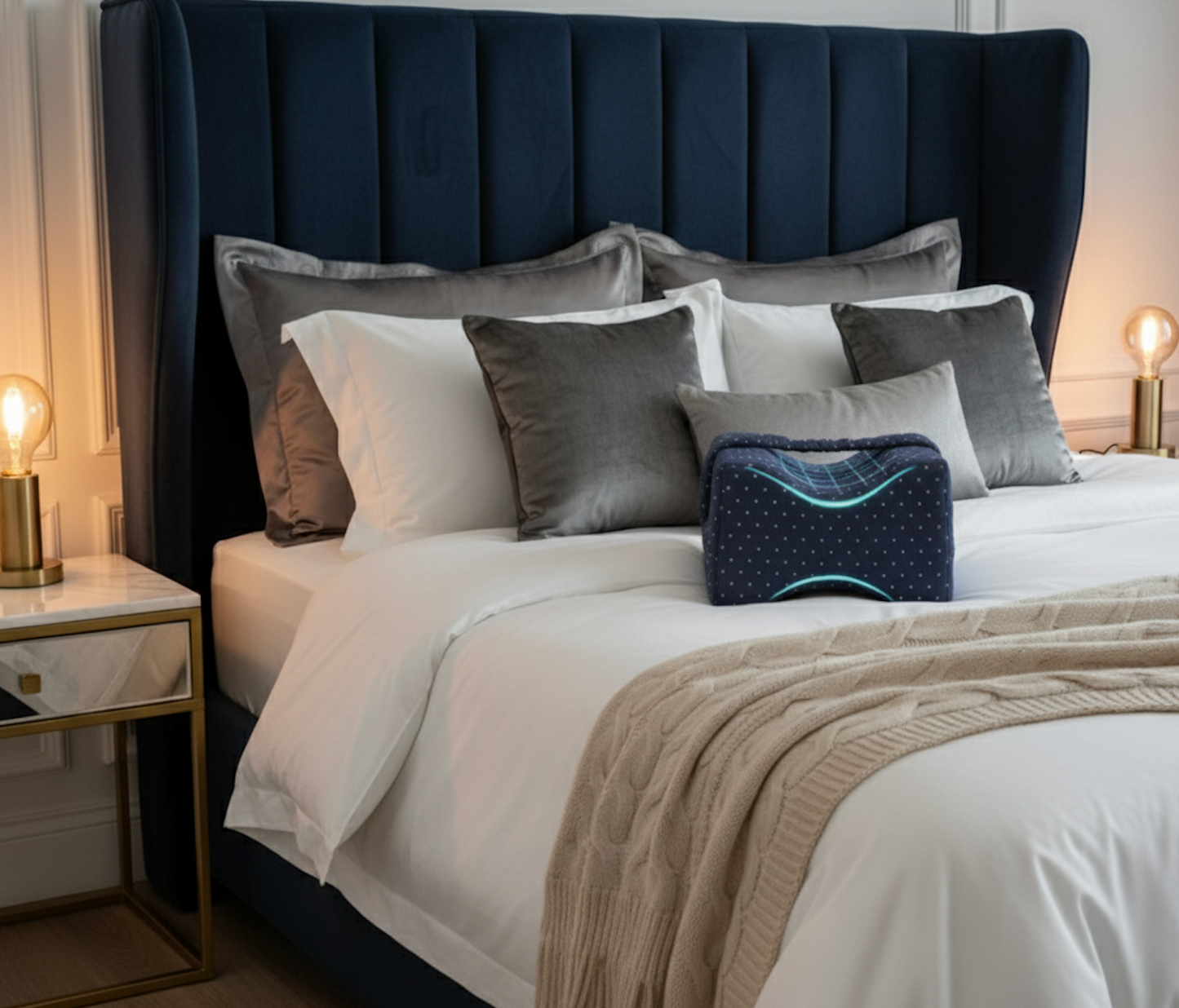 Swiss Comfort - Coussin Orthopédique pour Jambes