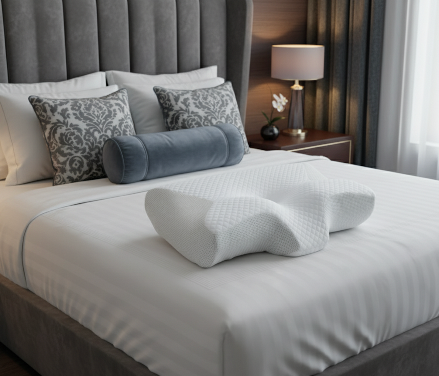 Tokyo Rest - Oreiller Ergonomique, Mousse Mémoire